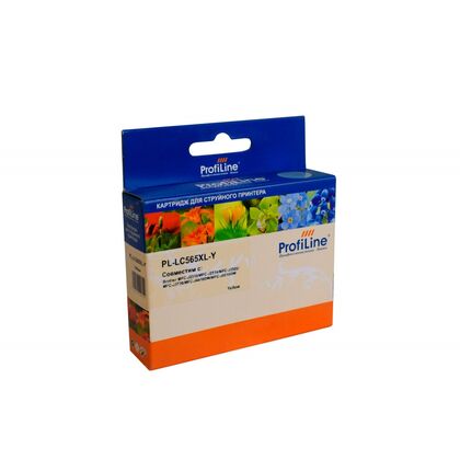 Картридж Brother LC565XL-Y Yellow ProfiLine (MFC-J2310/ MFC-J2510/ MFC-J3520/ MFC-J3720/ MFC-J4410DW/ MFC-J4510DW)