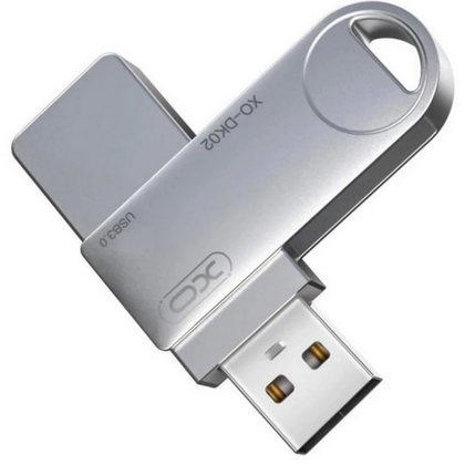 Флеш-накопитель -XO- 32Gb USB3.0 DK02 Серебристый (6920680825851)