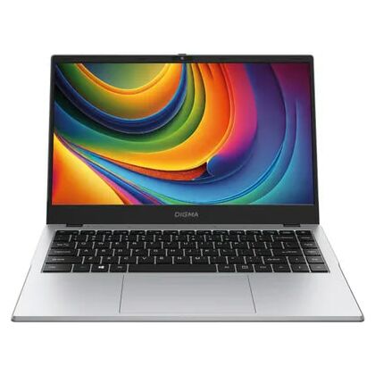 Ноутбук Digma 15,6"/ Intel N200 (0.8 GHz до 3.7 GHz)/ 16Гб/ SSD 512Гб/ Intel UHD Graphics (1920x1080) IPS/ No ODD/ Win 11 Pro/ Серебристый EVE P5852 (DN15N2-