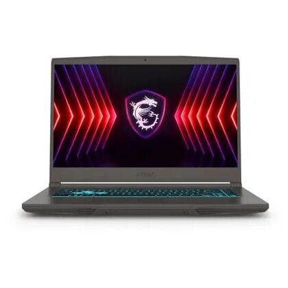 Ноутбук MSI 15,6"/ Intel i5-12450H (2.0GHz до 4.4GHz)/ 16Гб/ SSD 512Гб/ GeForce RTX 4050 6Gb (1920x1080) IPS/ No ODD/ DOS/ Серый B12VE-1294XRU (9S7-16R831-12