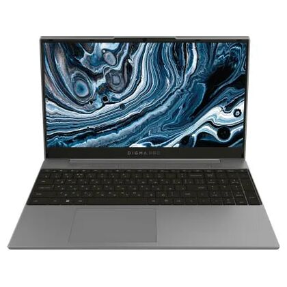 Ноутбук Digma 15,6"/ Intel i3-1005G1 (1.2GHz до 3.4GHz)/ 8Гб/ SSD 512Гб/ Intel UHD Graphics (1920x1080) IPS/ No ODD/ Win 11 Pro/ Темно серый Breve S (DN15P3-