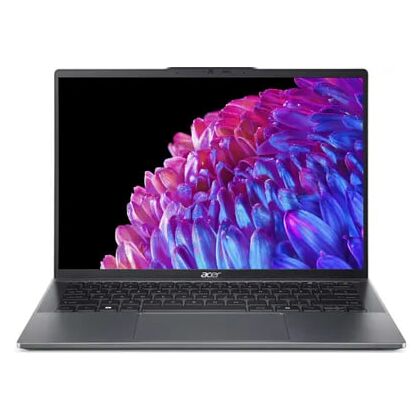 Ноутбук Acer 14,0"/ AMD Ryzen5 8645HS (4.3GHz до 5GHz)/ 16Гб/ SSD 1Тб/ AMD Radeon Graphics (2880x1800) OLED/ No ODD/ Windows 11/ Металлический SFG14-63-R8U9