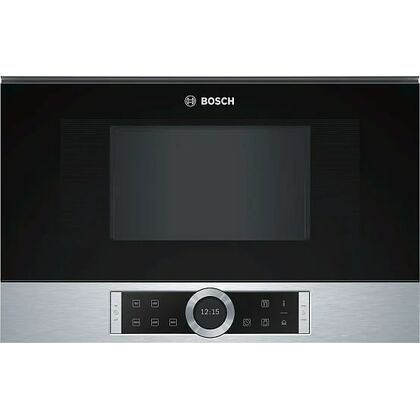 Микроволновая печь встраиваемая Bosch BFR634GS1 черный (21 л, мощность - 900 Вт, электронное)