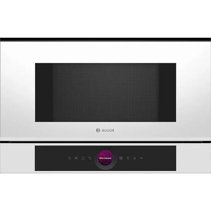 Микроволновая печь встраиваемая Bosch BFL7221W1 белый (21 л, мощность - 900 Вт, электронное)