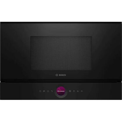 Микроволновая печь встраиваемая Bosch BFL7221B1 черный (21 л, мощность - 900 Вт, электронное)