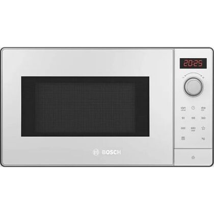Микроволновая печь встраиваемая Bosch BFL523MW3 белый (20 л, мощность - 800 Вт, электронное)