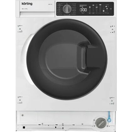 Встраиваемая стирально-сушильная машина Korting KWDI 12V75 белый
