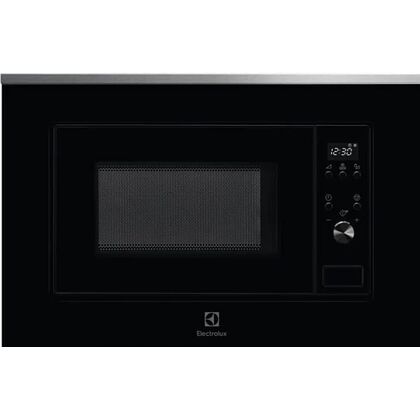 Микроволновая печь встраиваемая Electrolux LMS2203EMX черный (20 л, мощность - 700 Вт, механическое)