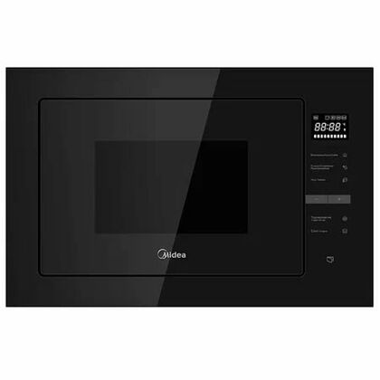 Микроволновая печь встраиваемая Midea MI10250GB черный (25 л, мощность - 900 Вт, сенсорное)