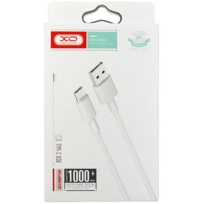 Кабель USB -XO- NB-P156 (MicroUSB, 1м, белый)