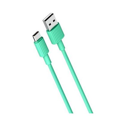 Кабель USB -XO- NB-P156 (MicroUSB, 1м, зеленый)