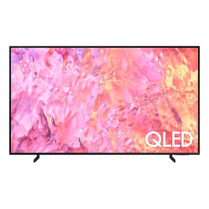 Телевизор 85" Samsung QE85Q60CAUXCE QLED, Smart TV, 4K Ultra HD, 50 Гц, HDMI х3, USB х2, чёрный