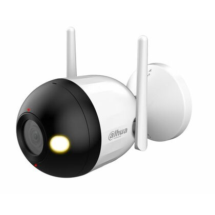 Видеокамера IP 4 Mp уличная Dahua цилиндрическая, f: 2.8 мм, 2560*1440, ИК: 30 м, LED:30 м, карта до 256 Gb, Wifi, микрофон (DH-IPC-F4CP-PV-0280B)