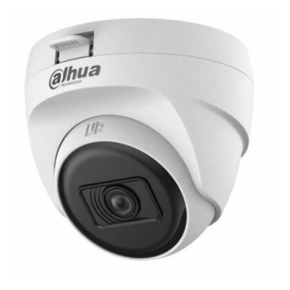 Видеокамера аналоговая 5 Mp внутренняя Dahua купольная, f: 2.8 мм, 2880*1620, ИК: 25 м (DH-HAC-T1A51P-U-0280B-S2)