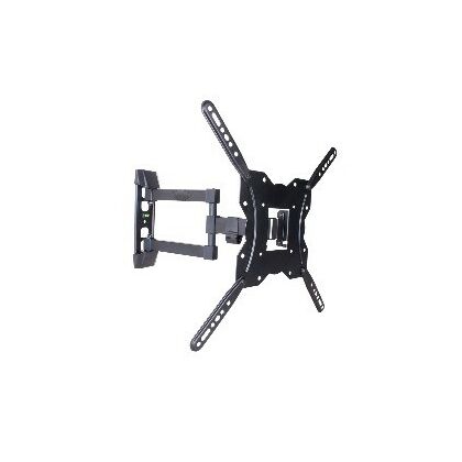 Крепление для ТВ наклонно-поворотное 22"-65" Kromax GALACTIC-40 нагрузка max 35 кг, наклон -3°/ +10°, поворот 180°, от стены 62-422 мм, чёрный