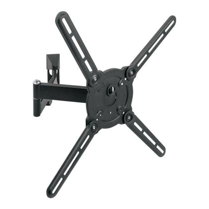 Крепление для ТВ наклонно-поворотное 22"-65" Kromax ATLANTIS-15-S нагрузка max 40 кг, наклон +5°/ -15°, поворот 180°, от стены 55-425 мм, тёмно-серый