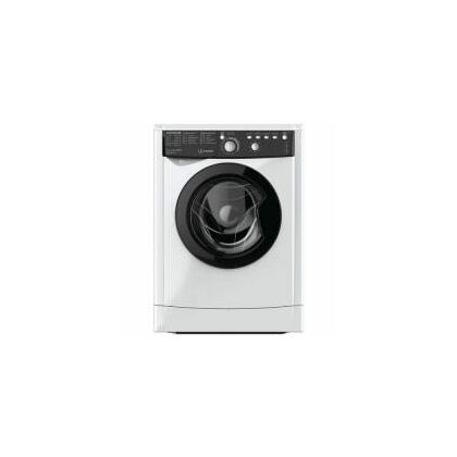 Стиральная машина фронтальная Indesit EWSB 5085 BK CIS белый, 5 кг, глубина - 42 см, 800 об/ мин