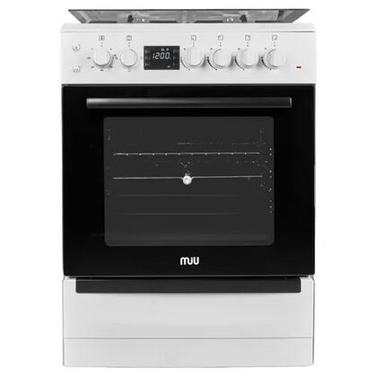 Плита комбинированная MIU 6030 ЕRPDCH белый (ГК конфорок, э/ поджиг конф.+дух., духовка электро, чугун)