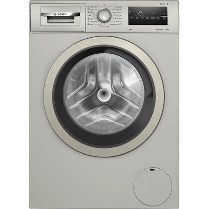 Стиральная машина фронтальная Bosch WAN2420XME серебристый, 8 кг, инвертор - да, глубина - 63.5 см, отжим - 1200 об/ мин