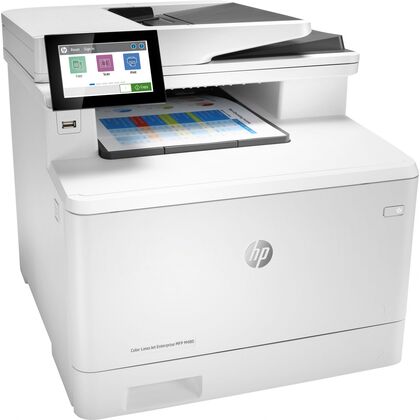МФУ лазерный HP Color LaserJet Pro M480f (3QA55A) A4 Duplex Net белый/ черный
