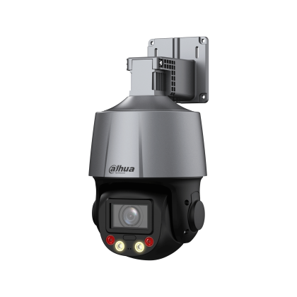 Видеокамера IP 4 Mp уличная Dahua купольная, f: 2.7-13.5 мм, 2560*1440, ИК: 50 м, LED:30 м, карта до 512 Gb, микрофон, поворотная (DH-SD3C405DB-GNY-A-