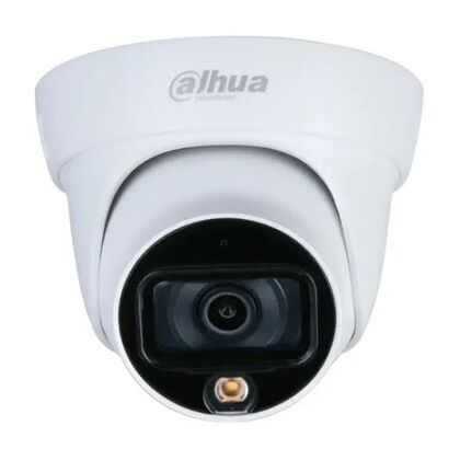Видеокамера IP 2 Mp уличная Dahua купольная, f: 3.6 мм, 1920*1080, ИК: 30 м, LED:30 м (DH-IPC-HDW1239T1P-LED-0360B-S6)