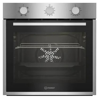 Электрический духовой шкаф Indesit IFE 2630 IX нержавеющая сталь/ черный (объем - 72 л, t -250°)