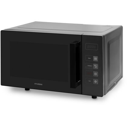 Микроволновая печь соло Hyundai HYM-D3008 черный (800 Вт, объем - 23 л, управление: электронное)
