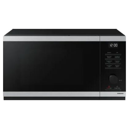 Микроволновая печь соло Samsung MS23DG4504ATBW нержавеющая сталь/ черный (800 Вт, объем - 23 л, управление: электронное)