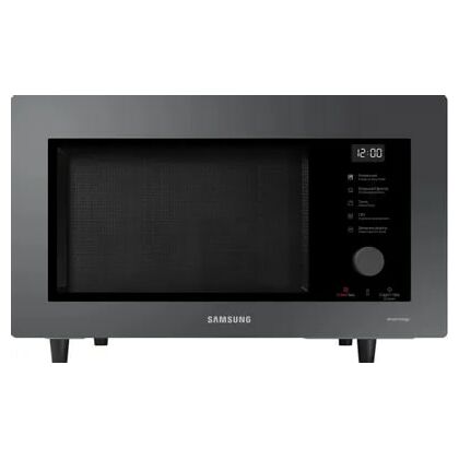 Микроволновая печь с грилем Samsung MC32DB7746KC/ BW антрацит (900 Вт, объем - 32 л, управление: электронное, конвекция)
