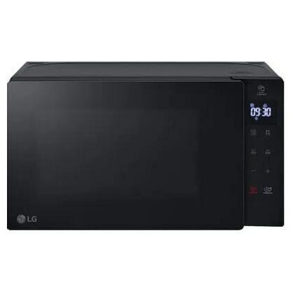 Микроволновая печь соло LG MS2032GAS черный (1050 Вт, объем - 20 л, управление: сенсарное)