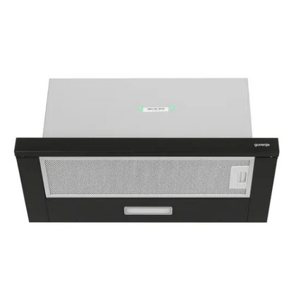 Вытяжка телескопическая Gorenje TH606E4X черный (779 м³/ ч, управление - кнопки)