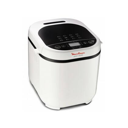 Хлебопечь Moulinex OW210 белый (650 Вт, макс. вес - 1000 г, количество программ - 12)