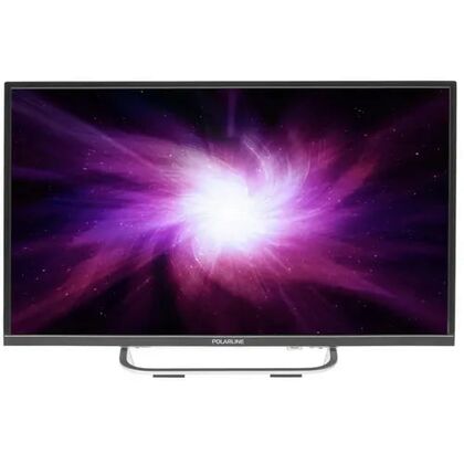 Телевизор 32" POLARLINE 32PL54TC-SM Smart TV, Full HD, 60 Гц, HDMI х3, USB х2, чёрный