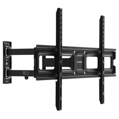 Крепление для ТВ поворотно-выдвижной и наклонный 32"-75" Hyundai GL-N4 нагрузка max 40 кг, VESA max 600 х 400, чёрный