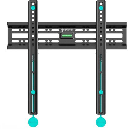 Крепление для ТВ фиксированное 32"-65" ONKRON FM2 нагрузка max 50 кг, VESA max 400 х 400, чёрный