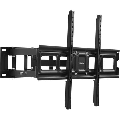 Крепление для ТВ поворотно-выдвижной и наклонный 32"-75" Hyundai GL-N5 нагрузка max 40 кг, VESA max 600 х 400, чёрный
