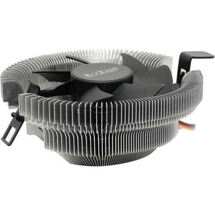 Система охлаждения для процессора PCCooler E80 65W, (1851/ 1700/ 1200/ 115X, AM5/ AM4, silver, black)