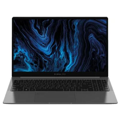 Ноутбук Digma 15,6"/ AMD Ryzen5 5500U (2.1GHz до 4.0GHz)/ 8Гб/ SSD 512Гб/ AMD Radeon Graphics (1920x1080) IPS/ No ODD/ Win 11 Pro/ Темно серый Sprint N (DN15