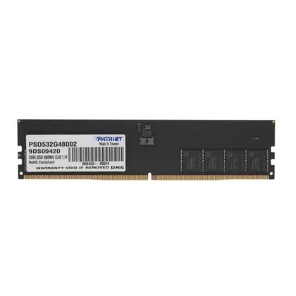 Модуль памяти DIMM  DDR5 32Гб 4800 МГц Patriot  1.1 В (PSD532G48002 )