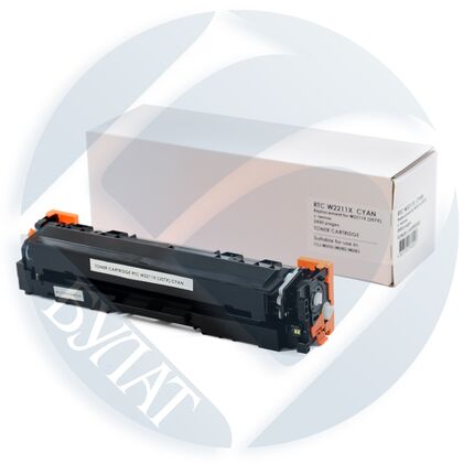 Картридж HP CLJ W2211X  (№207X) Cyan  7Q 2450стр. (Color LJ M255 / Color LJ MFP M282 / Color LJ MFP M283)