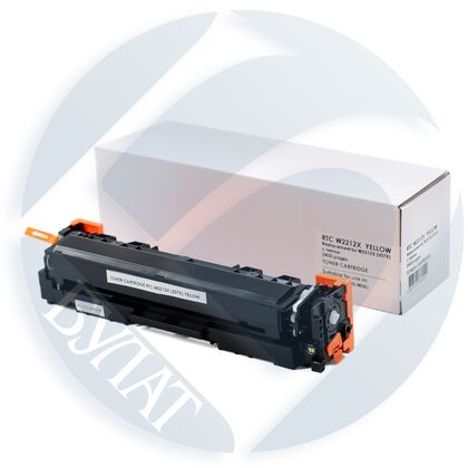 Картридж HP CLJ W2212X   (№207X) Yellow 7Q 2450стр. (Color LJ M255 / Color LJ MFP M282 / Color LJ MFP M283)