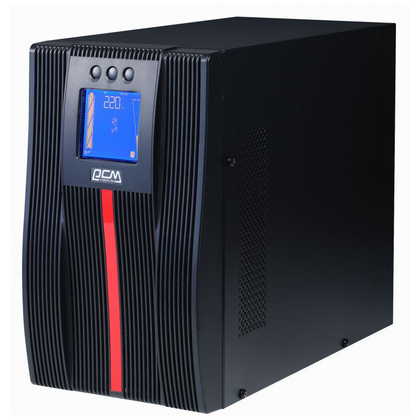 ИБП PowerCom MACAN 3000 ВА/ 3000 Вт, 8*IEC 320 C13 (компьютерный), AVR, RS-232, USB ( Аккумулятор 12 V/ 9,0 Ah*6)