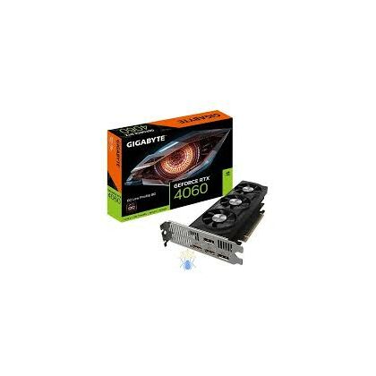 Видеокарта Gigabyte PCI-E 4.0 GV-N4060OC-8GL NVIDIA GeForce RTX 4060 8Gb 128bit GDDR6  HDMIx2 DPx2