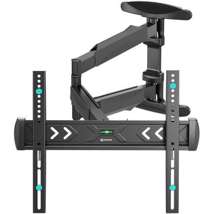 Крепление для ТВ наклонно-поворотное 40"-75" ONKRON NP47 нагрузка max 35 кг, VESA max 400 х 400, чёрный