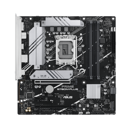 Материнская плата Asus PRIME B760M-PLUS [B760, 4*DDR5, 1*PCIEx16, 1*PCIEx4, 4*Sata3, M.2, 1*USB3,1*USB 2.0 DisplayPort HDMI,PS/ 2 microATX]