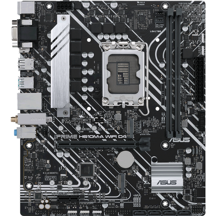 Материнская плата Asus PRIME H610M-A WIFI D4 [H610, 2*DDR4,2*PCI,1*PCIex1,1*PCIEx16, 4*Sata3, 1*M.2,6*USB 2.0 ,1USB3, D-Sub, HDMI,2*PS/ 2, Micro-ATX]