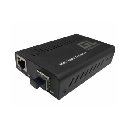 Медиаконвертер Nikomax GL-MC-UTP10G-SFP10G-FI (10/ 100/ 1000/ 2500/ 10000 Base-TX, пустой разъем для 1xSFP+ 10000Base-FX, LFP) + БП