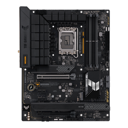Материнская плата Asus TUF GAMING H770-PRO WIFI [H770, 4*DDR5, 2*PCIEx16, 2*PCIEx1, 4*Sata3, 4*M.2, 7 портов*USB3, HDMI, DP, ATX]