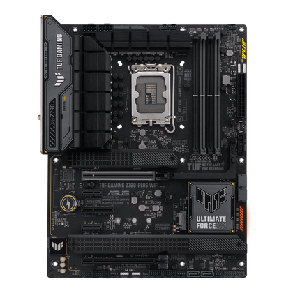 Материнская плата Asus TUF GAMING Z790-PLUS [Z790, 4*DDR5, 2*PCIEx16, 2*PCIEx1,  1*PCIEx4,4*Sata3, 4*M.2, 6 портов*USB3, DisplayPort, HDMI, ATX]